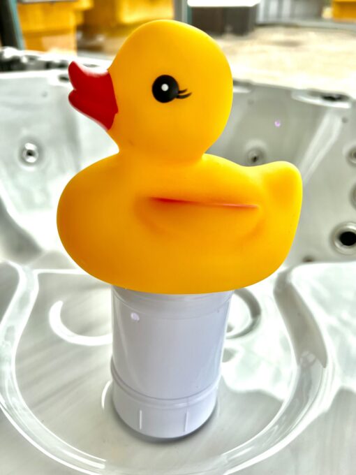 Drijvende Chloor Dispenser Eend voor spa of zwembad - Afbeelding 5