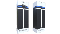 T-Light Overground Winder – bovengrondse zwembadwinder met solar module, LED-verlichting, dag/nacht-sensor en aluminium design, getoond in verschillende RAL-kleuren.